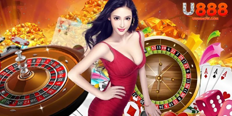 Sảnh Casino U888 nhiều điểm nổi bật